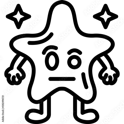Suspicious Star Icon