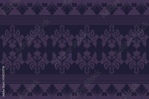 Luxury Damask Pattern – Elegant Ornate Design for High-End Interiors and Fashion Indulge in timeless sophistication with this exquisite damask pattern, meticulously crafted