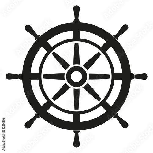 steering wheel vector illustration