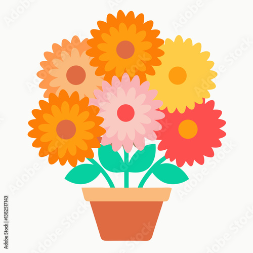 flower in a pot