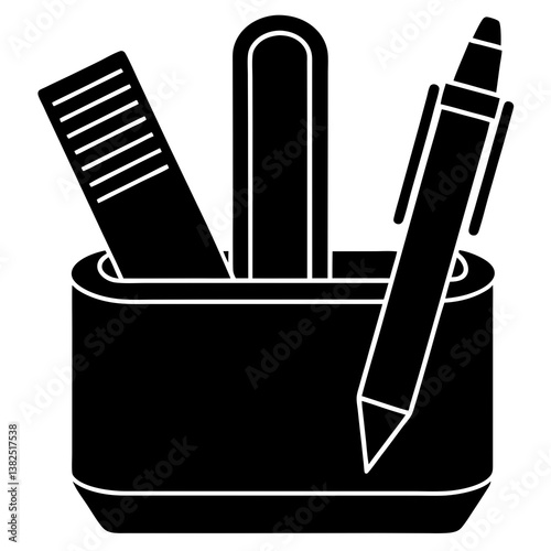 pencil and eraser