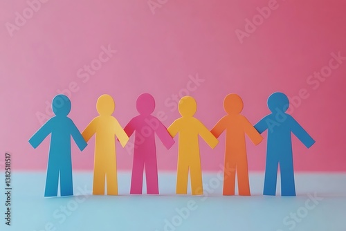 Diverse Group Holding Hands Unity and Support1