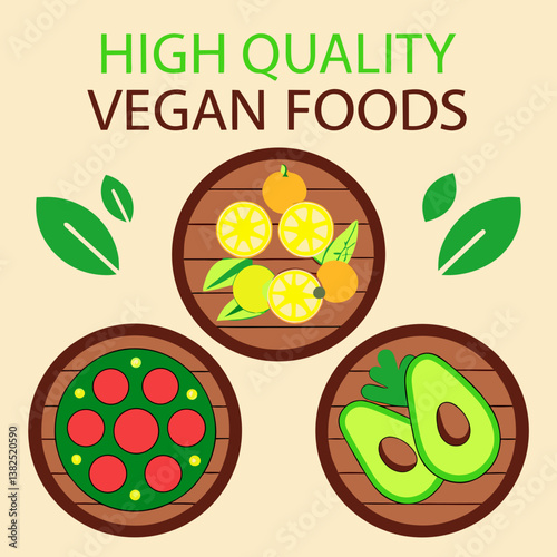 set of vector icons of vegetables
