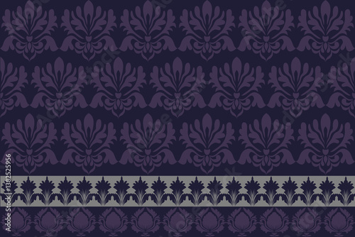 Luxury Damask Pattern – Elegant Ornate Design for High-End Interiors and Fashion Indulge in timeless sophistication with this exquisite damask pattern, meticulously crafted