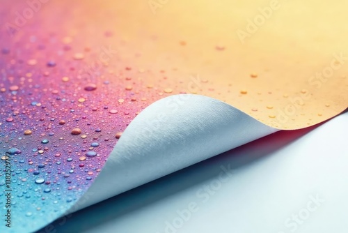 Close-up of a textured flap, stark white backdrop , white, piece, texture