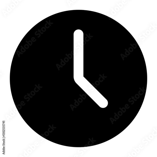 clock icon for illustrator