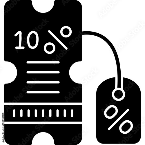 Discount Ticket Icon