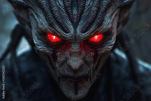 This devilish creature embodies pure horror.