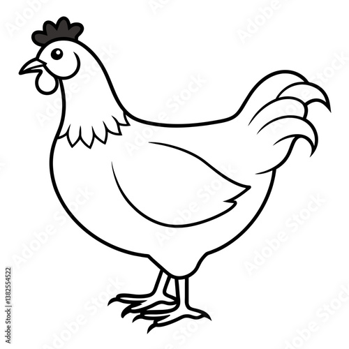 hen and rooster