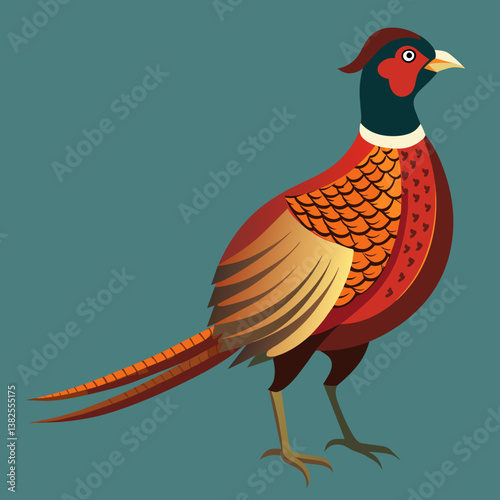 vector illustration of a bird