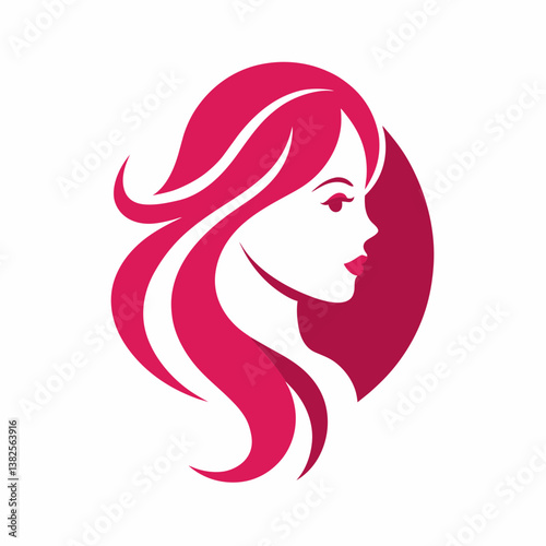 woman with long hair