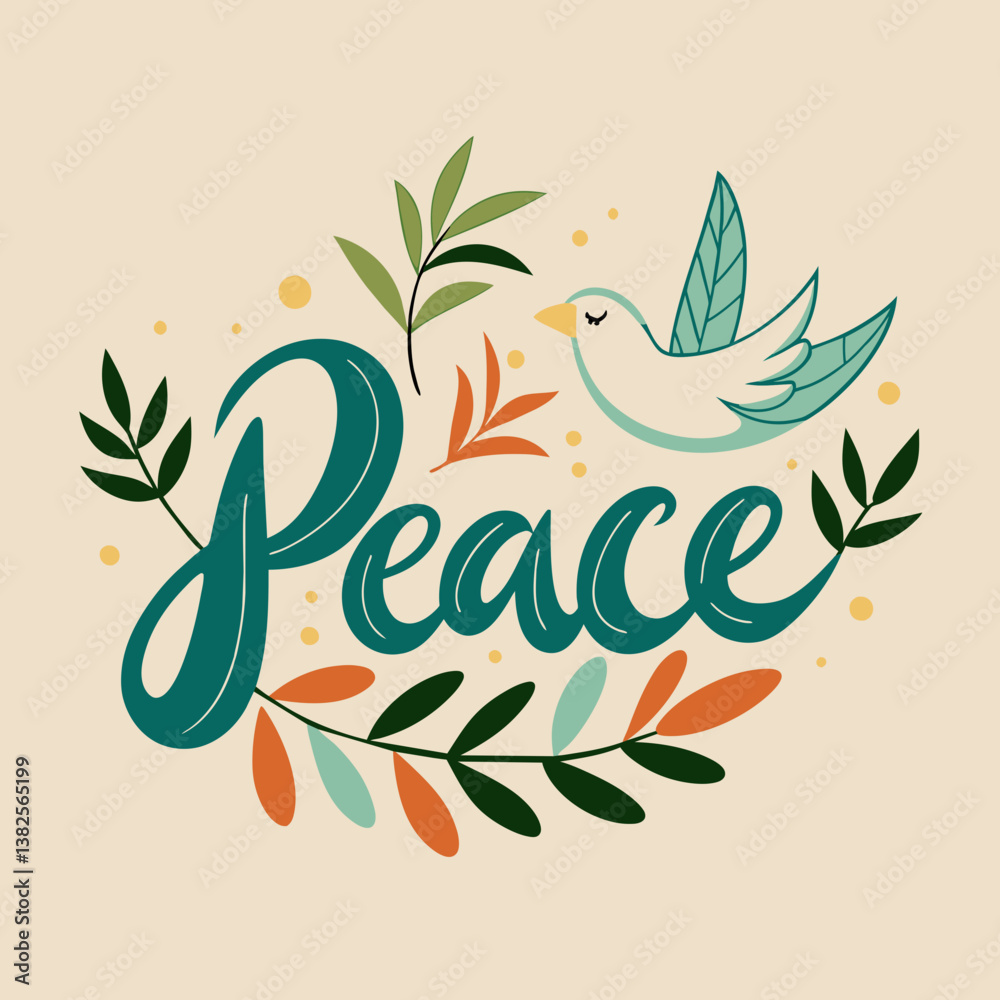 Fototapeta premium dove of peace