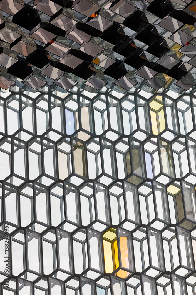 Harpa Concert Hall and Conference Center. Exterior. Reykjavik. Iceland