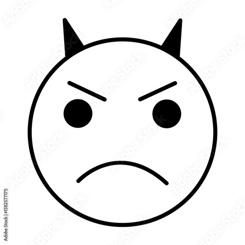 Angry Emoji Icon