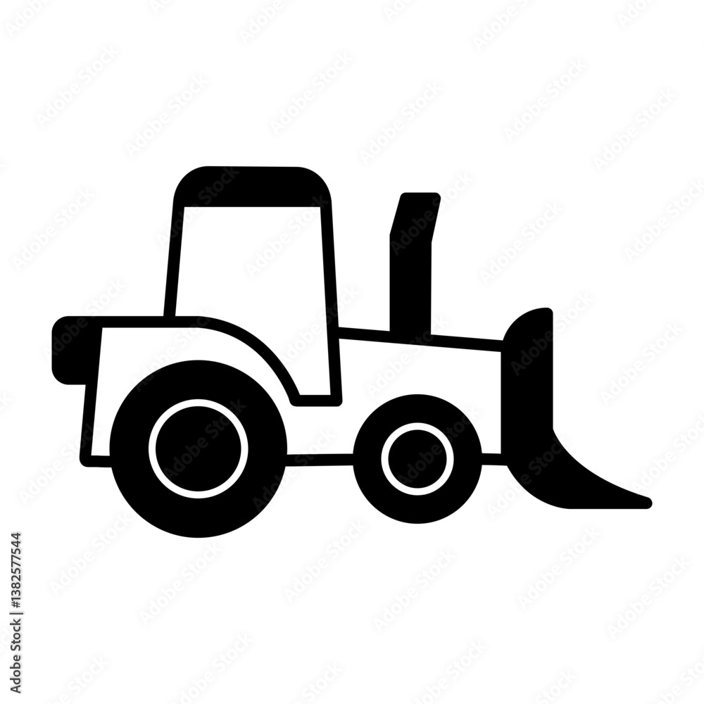 Snow plow Icon Snow plow Icon