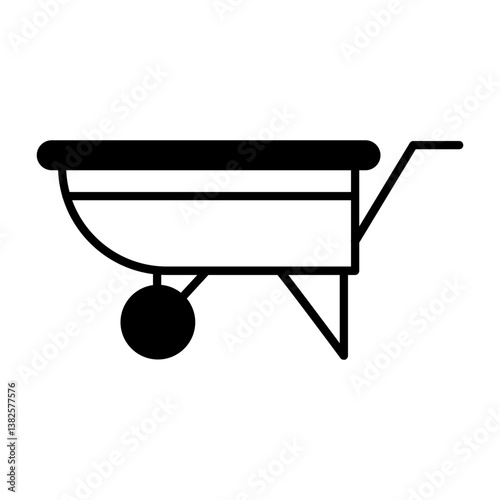 Wheelbarrow Icon