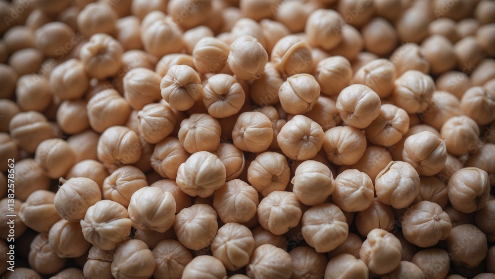Close-up of chickpeas, heap of chickpeas, dried chickpeas, high-protein chickpeas. Close-up of chickpeas, heap of chickpeas, dried chickpeas, high-protein chickpeas.