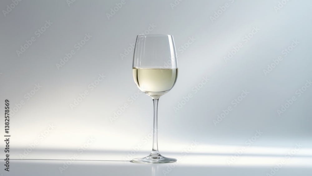 Glass of white wine separated against a background. Glass of white wine separated against a background.