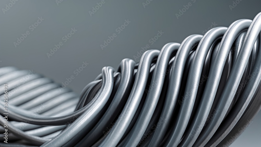 Section of a high voltage electrical cable spool