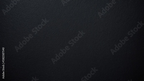 Seamless texture of black sponge foam as a background, ethylene vinyl acetate material, fine sandpaper-like quality.
