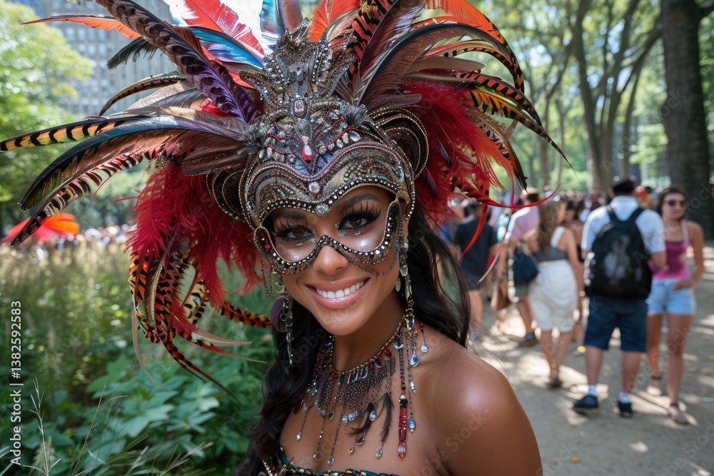 Participants in colorful costumes embrace creativity and unity during Gay Pride Day festivities, showcasing their pride and joy