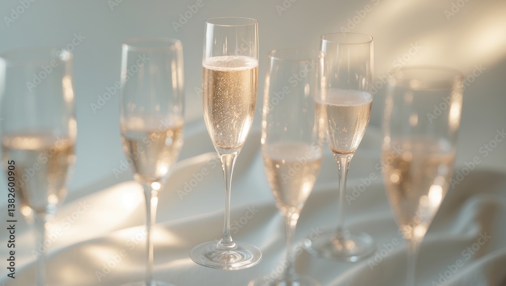 Top-down view of wineglasses filled with white wine, stunning shadows from tree leaves illuminated by sunlight, summer alcoholic beverage backdrop, artistic aesthetic banner, empty space for text, ... Top-down view of wineglasses filled with white wine, stunning shadows from tree leaves illuminated by sunlight, summer alcoholic beverage backdrop, artistic aesthetic banner, empty space for text, ...