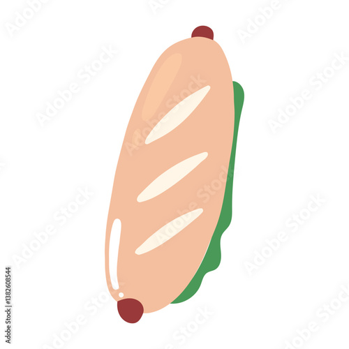 Various bakery and pastry set. Collections of bread, buns, croissant.  bread and various bakery products. Baguette, ciabatta, loaf, rye bread, buns, bagel,. variant croissant style