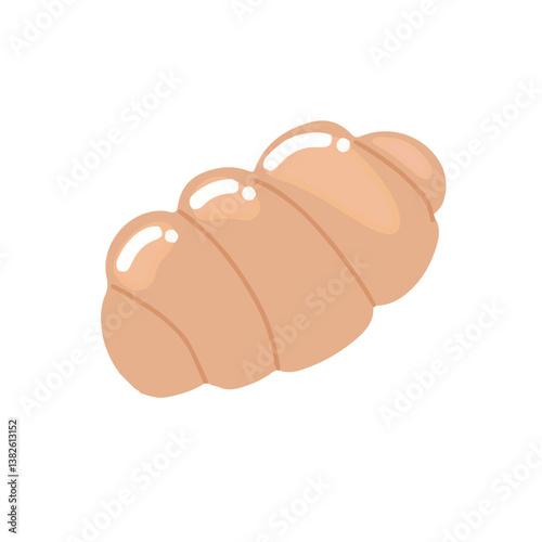 Various bakery and pastry set. Collections of bread, buns, croissant.  bread and various bakery products. Baguette, ciabatta, loaf, rye bread, buns, bagel,. variant croissant style