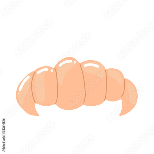 Various bakery and pastry set. Collections of bread, buns, croissant.  bread and various bakery products. Baguette, ciabatta, loaf, rye bread, buns, bagel,. variant croissant style