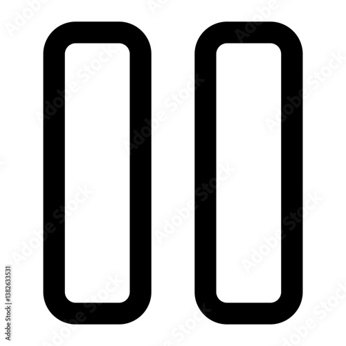 pause icon for illustration