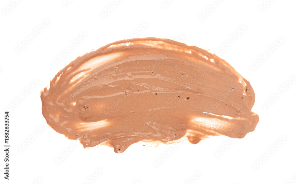 Melted chocolate ice cream isolated, real melting cocoa icecream drops, chocolate ice stain Melted chocolate ice cream isolated, real melting cocoa icecream drops, chocolate ice stain