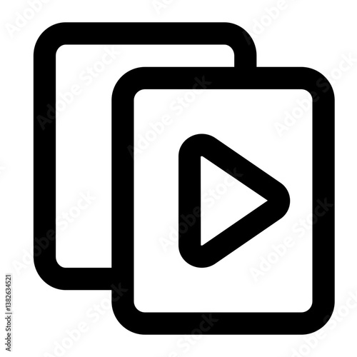playlist icon for illustration