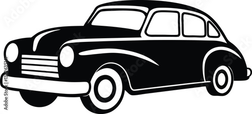 Cars Minimalist and Flat Logo Vector illustration
