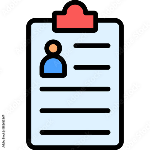 Resume And Cv Icon