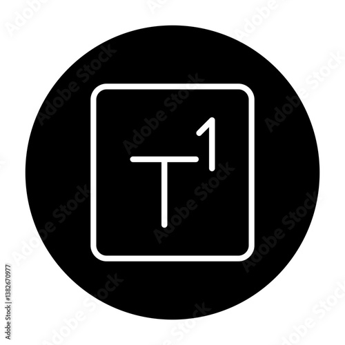 Superscript Icon