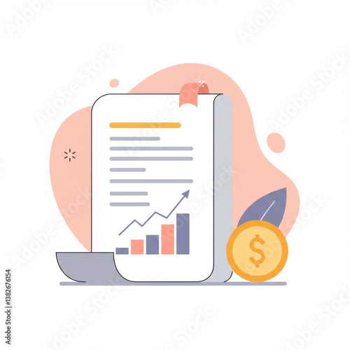 financial checklist for planning expenses and tracking income, achieving monetary goals, big coin with dollar sign, efficient money management