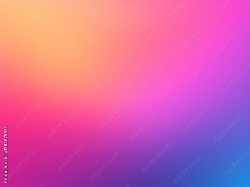 A gradient background transitioning through sunset inspired shades of orange, pink, purple, and blue with a smooth and visually appealing blend.