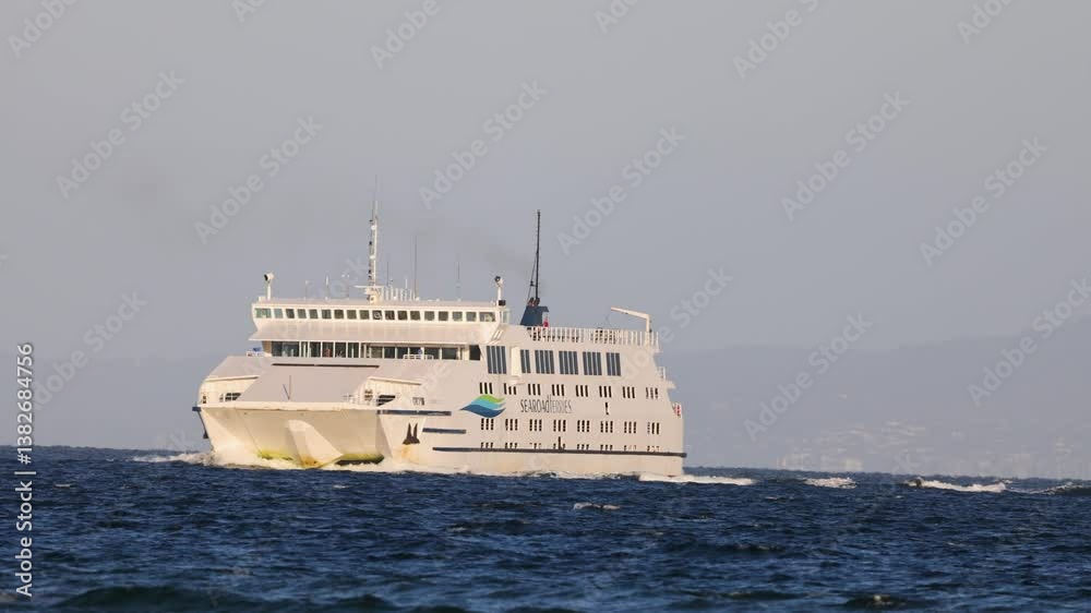 Ferry Journey Across Calm Waters in Victoria Ferry Journey Across Calm Waters in Victoria