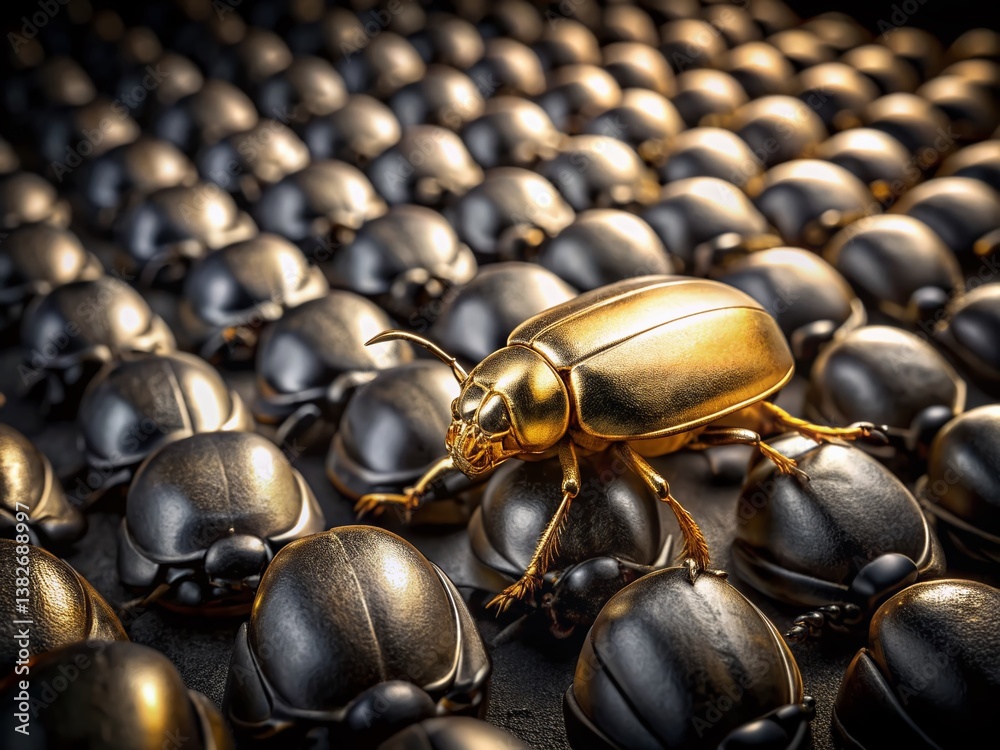 Golden Beetle, Black Beetles, Superpower, Difference, Uniqueness Golden Beetle, Black Beetles, Superpower, Difference, Uniqueness