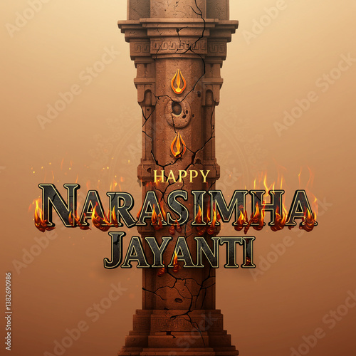 Monumental Pillar with Lord...