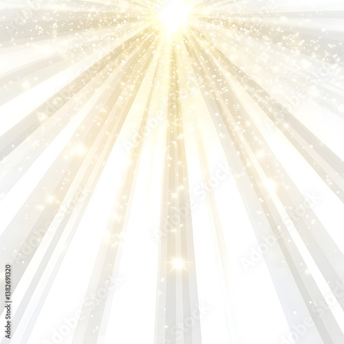 Bright  radiant light burst