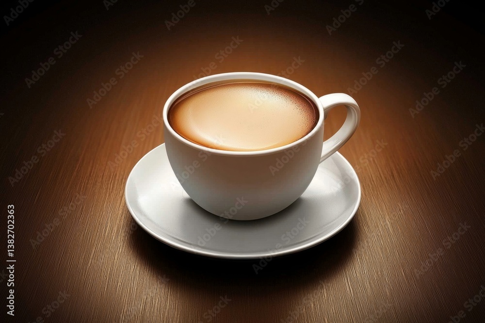 Obraz premium Modern vector graphics showcasing coffee culture.