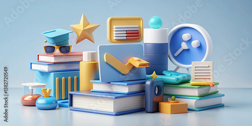 stack of financail books