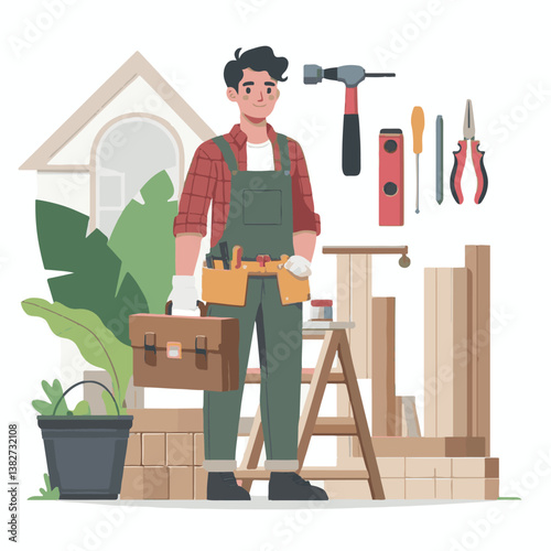 carpenter, wood, carpentry, equipment, construction, workshop, man, person, worker, craft, craftsman, work, professional, timber, tool, plank, home, business, skill, industry, woodwork, job, male, woo