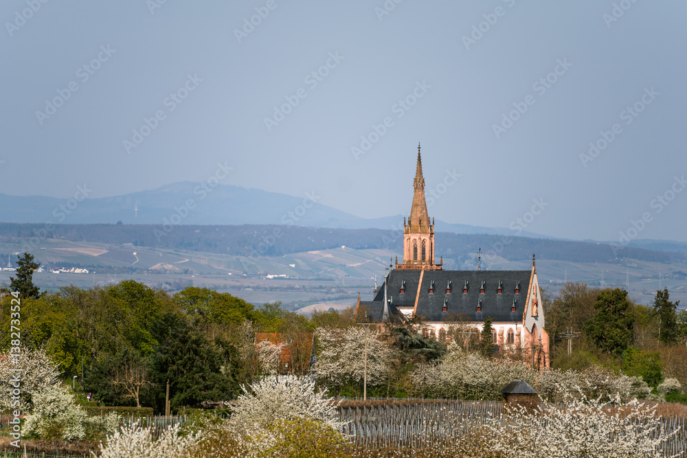 Rochuskapelle und Altkönig im Taunus, April 2025