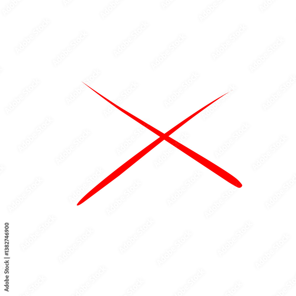 Cross Out The Line Cross Out The Line