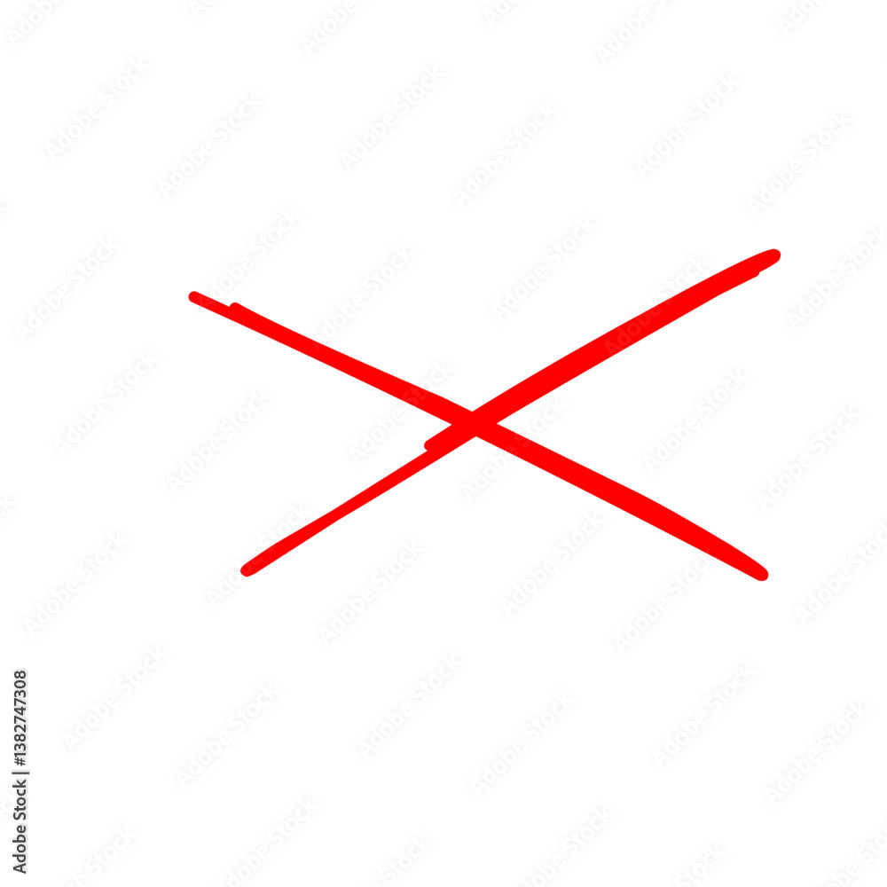 Cross Out The Line Cross Out The Line