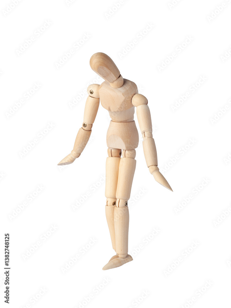 A Wooden dummy in despair, with folded arms. A Poseable figure and Articulated mannequin capture a moment of inner turmoil, perfect for artists and creating expressive, emotional sketches. A Wooden dummy in despair, with folded arms. A Poseable figure and Articulated mannequin capture a moment of inner turmoil, perfect for artists and creating expressive, emotional sketches.