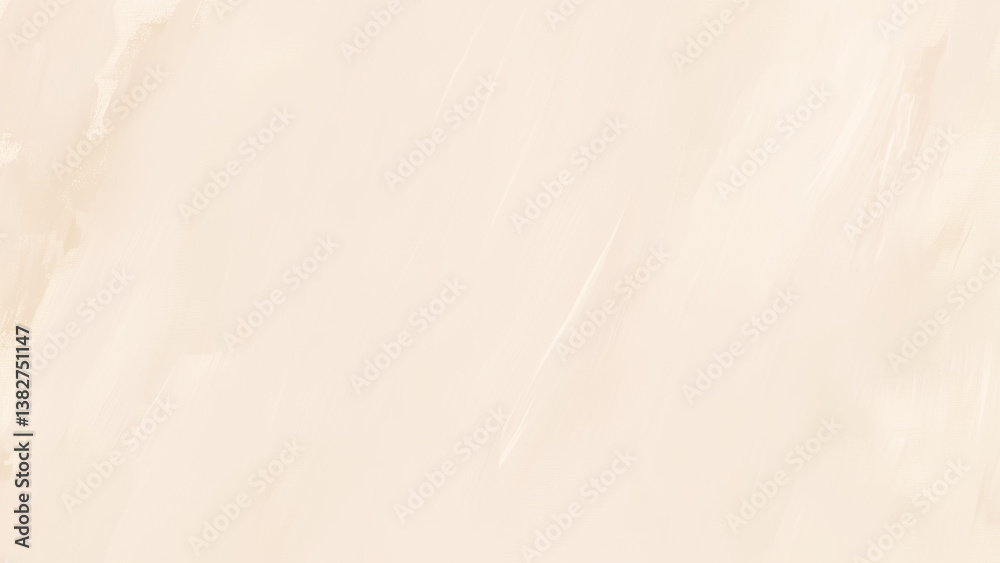 Obraz premium Creme abstract painted texture background. Oil paint strokes