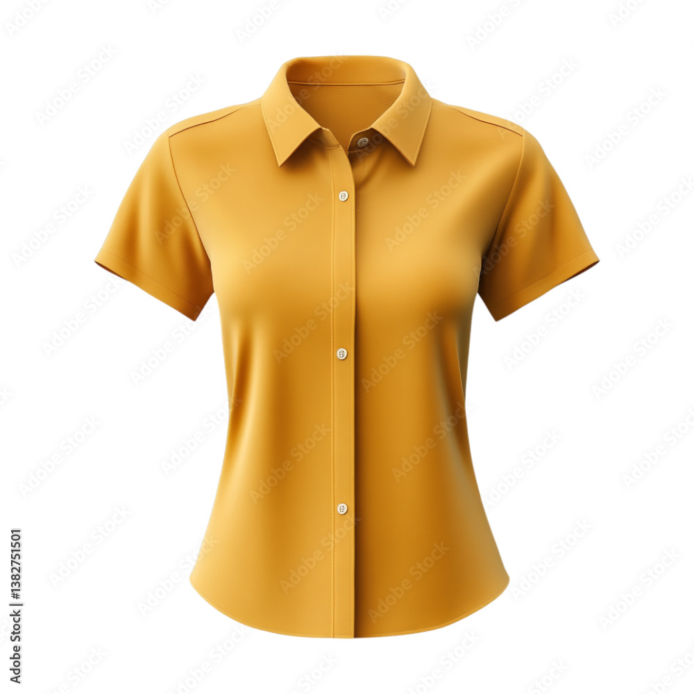 Transparent or PNG Image of Woman Yellow T-Shirt Transparent or PNG Image of Woman Yellow T-Shirt